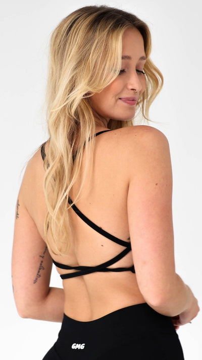 Pulse Cross Top - Black